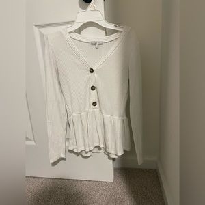 White top - size small